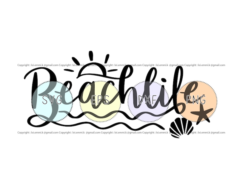 Download Beach life svg files for cricut and silhouette cameo. Free ...