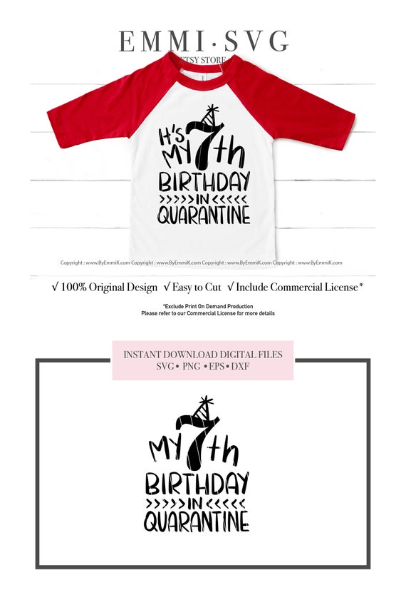 Download 7th Birthday Svg Quarantine Birthday Svg Stay Home Birthday Etsy