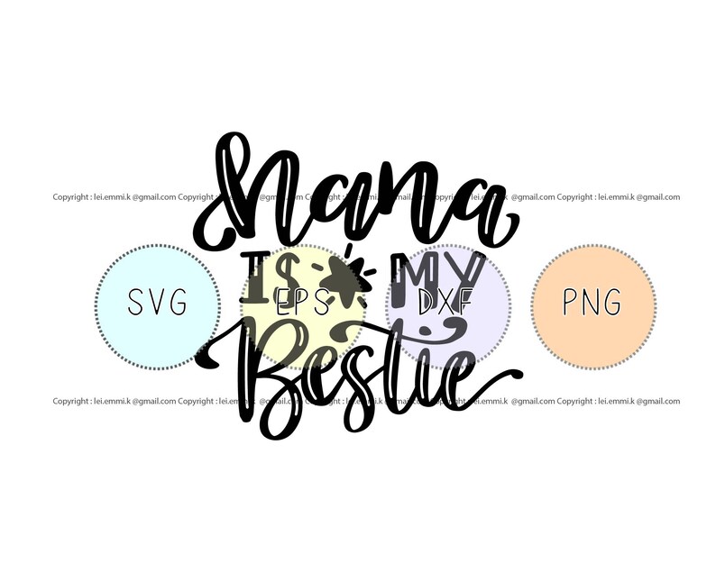 Best grandma svg best nana svg instant download files ...