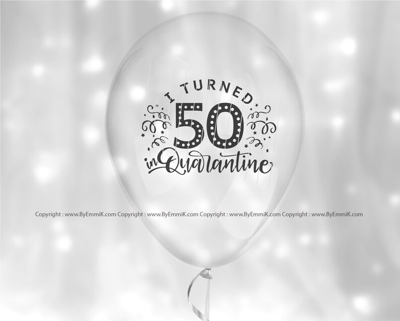 Download 50th birthday quarantine svg fifty birthday svg 2020 | Etsy