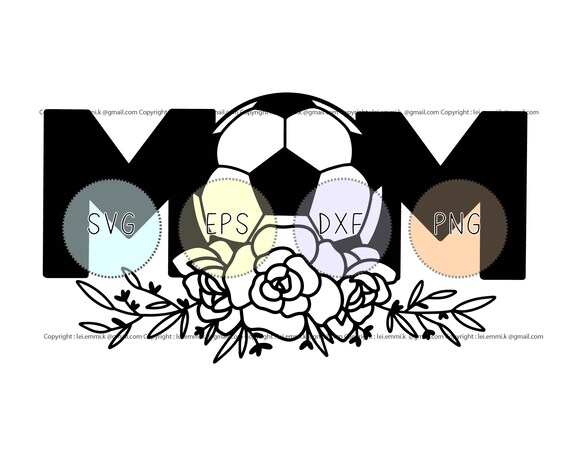 Download Free Floral Soccer Mom Svg Cutting File For Cricut And Silhouette Etsy SVG Cut Files