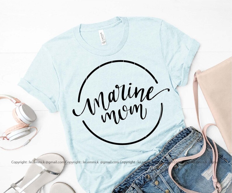 Download Marine mom svg for cricut and silhouette cameo free | Etsy