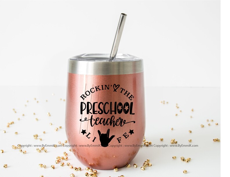 decal stencil free commercial for t shirt preschool teacher svg instant download svg,eps,dxf,png pre school teacher svg vinyl iron on