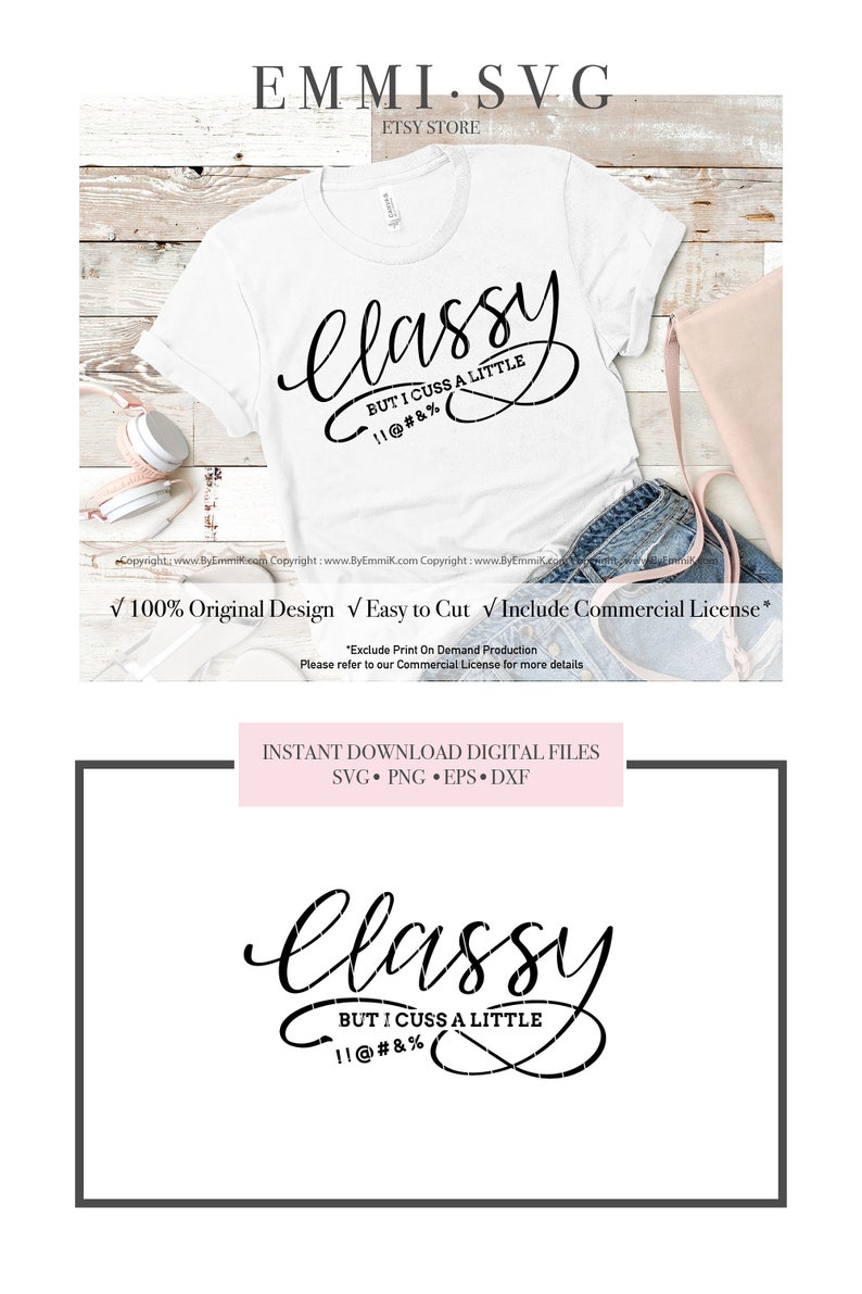 Download Classy And Sassy Svg Women Quote Svg Sarcastic Svg Funny Saying Svg Classy But I Cuss A Little Svg Mom Life Svg Sarcasm Svg Clip Art Art Collectibles Safarni Org