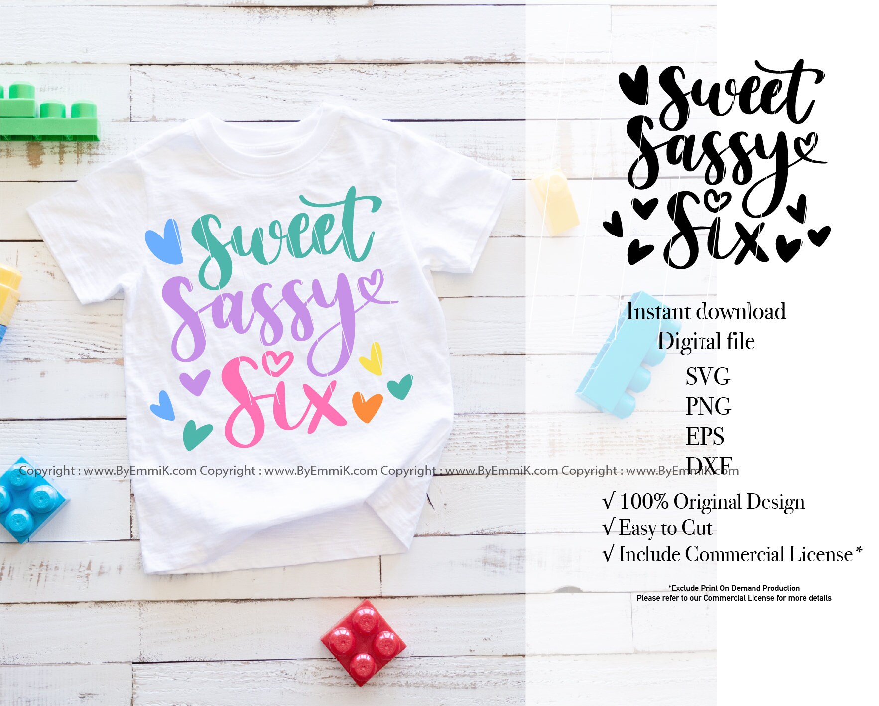Download 6th Birthday Girl Svg Sweet Sassy Six Svg Girl Birthday Etsy