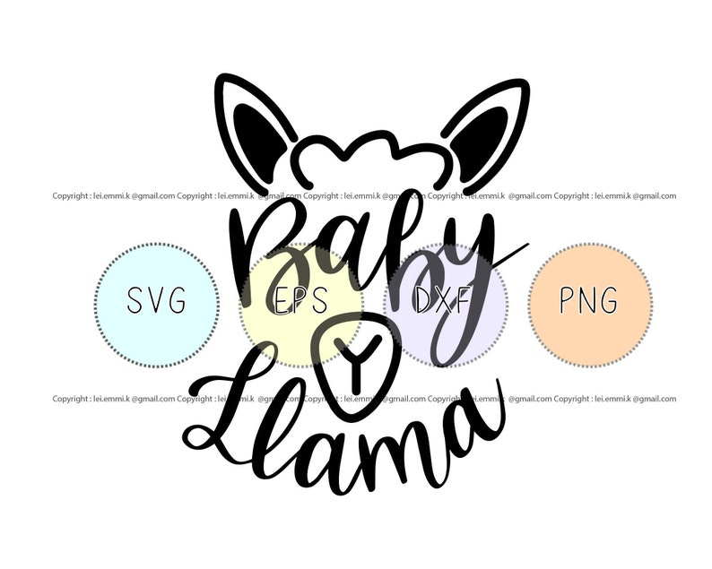 Download Instant Download File Baby Llama Svg Vinyl Iron On Kids T Shirt Cute Llama Svg Free Commercial For Baby Onesie Decal Stencil Clip Art Art Collectibles