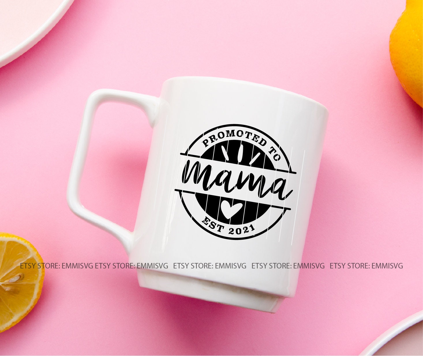 Promoted to Mom Svg for Cricut and Silhouette Cameo New Mom - Etsy