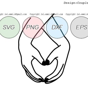 love sign svg, hand svg, love svg, couple svg, lover svg, mr and mrs svg, couple love svg, valentine svg, in love svg, silhouette, cricut