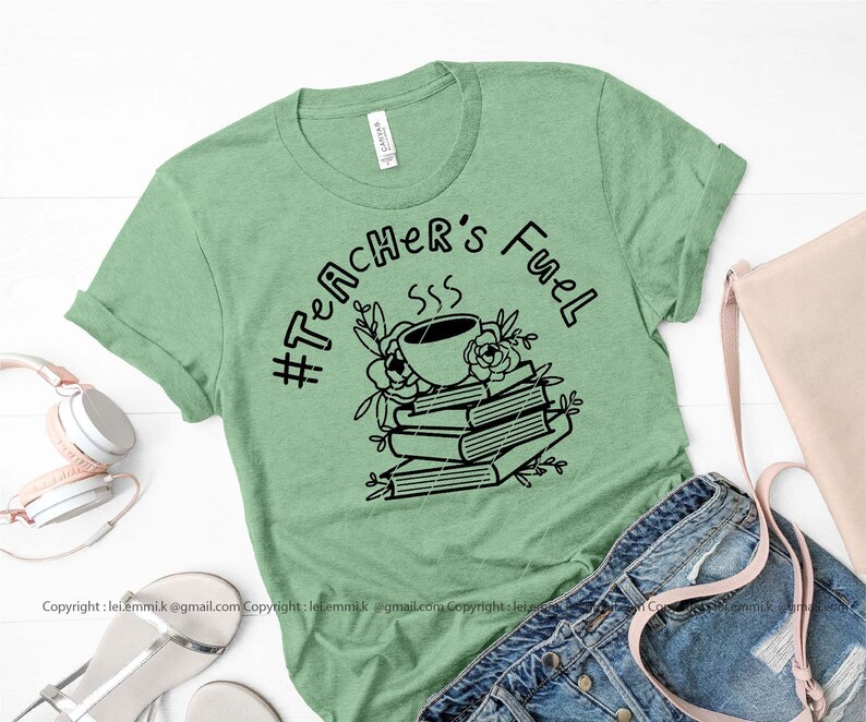 Download Teacher mug teacher's fuel svg cut file for cricut | Etsy