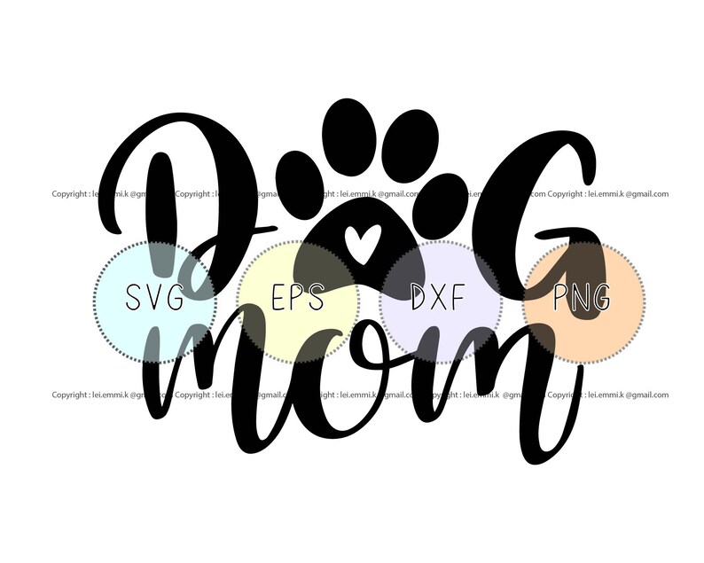 Download Dog mom svg for cricut and silhouette cameo. free commercial | Etsy