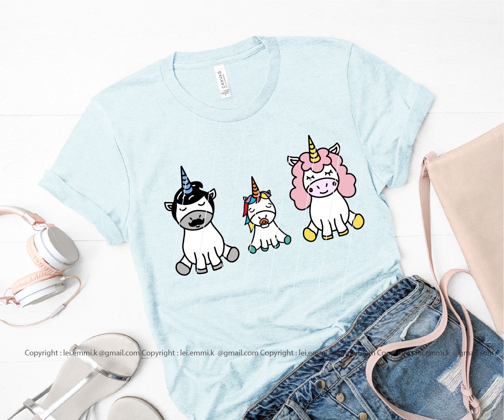 Free Free 307 Unicorn Family Svg SVG PNG EPS DXF File