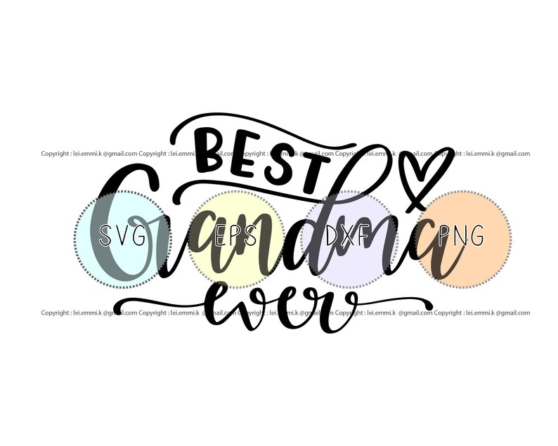 Download Best grandma ever svg for cricut and silhouette cameo free ...