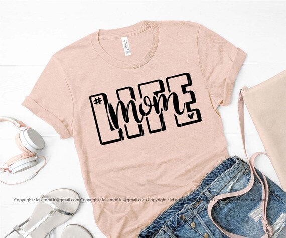 Download Hashtag Mom Life Svg Files For Cricut And Silhouette Cameo Etsy