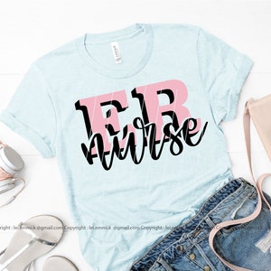 nurse svg, ER nurse svg, Emergency room nurse svg, gift for nurse, nurse shirt svg, instant download file for cricut and silhouette cameo