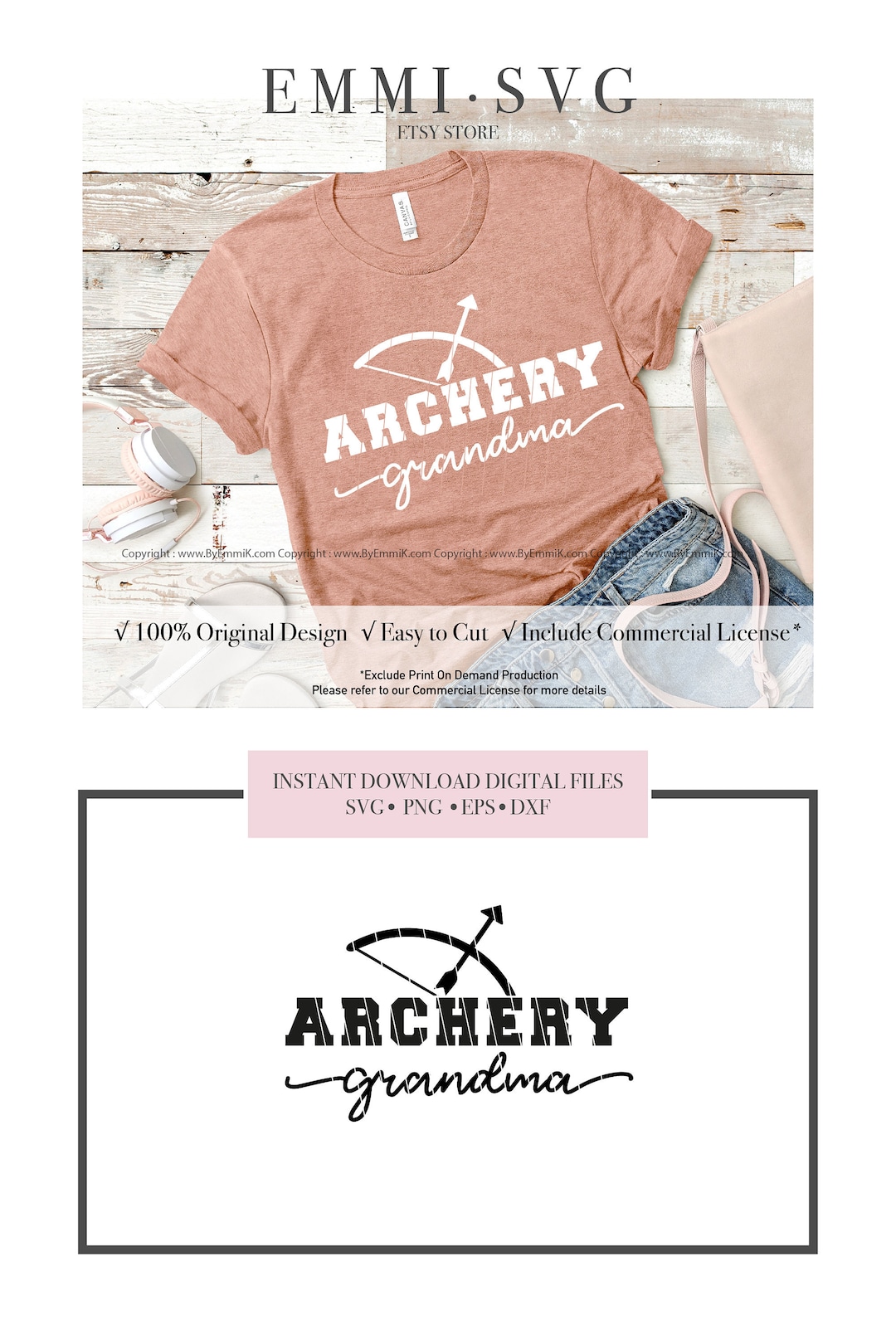 Archery Grandma Svg, Hunting Grandma Svg, Loud and Proud, Hunter