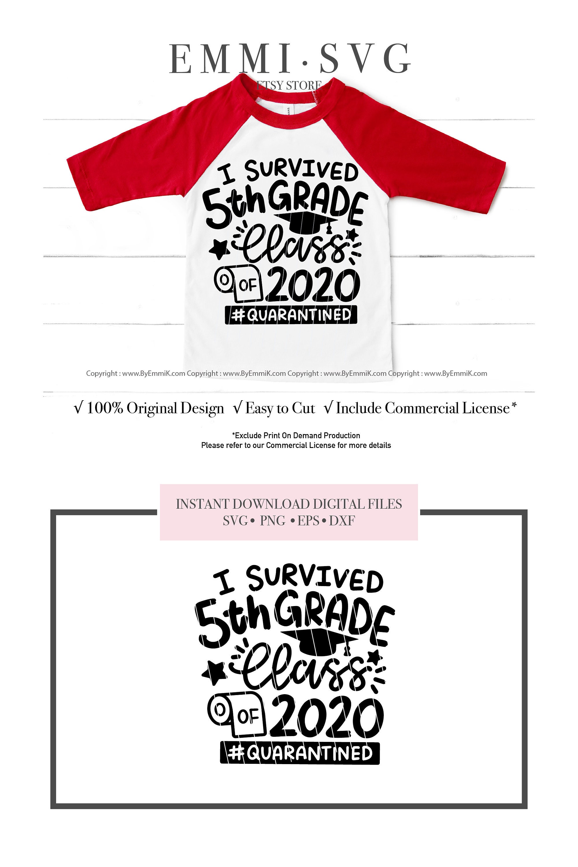 Download 5th grade graduation svg 2020 graduate svg class of 2020 | Etsy