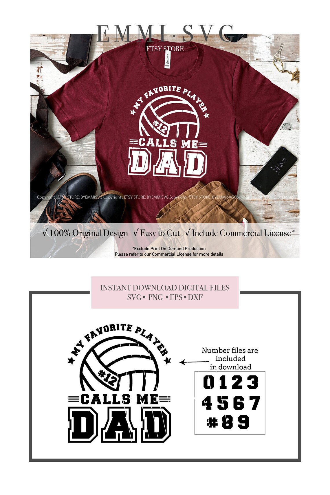 Download My favorite player calls me dad svg volleyball dad svg ...