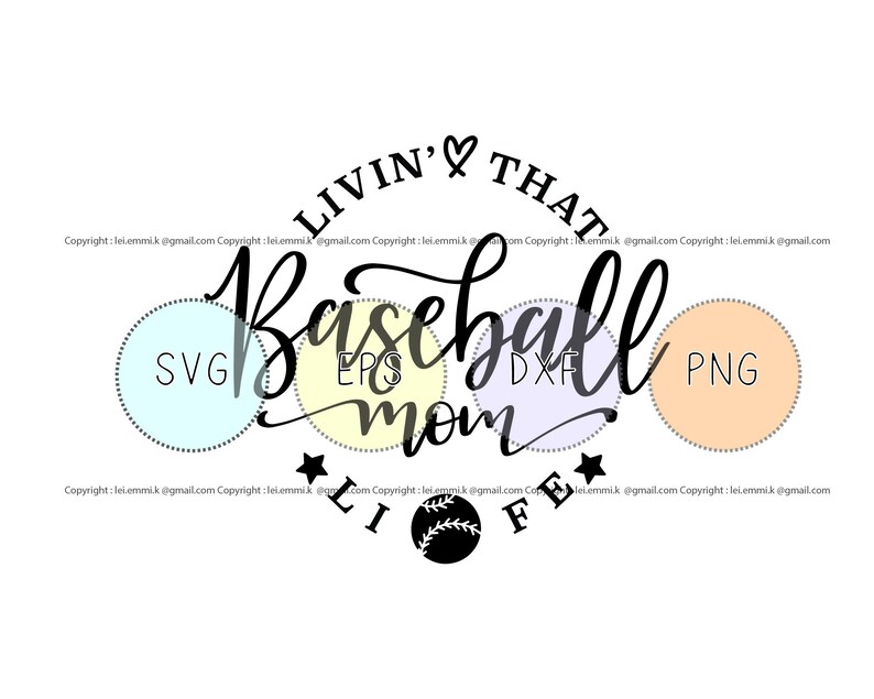 Download Living that baseball mom life svg for cricut and ...