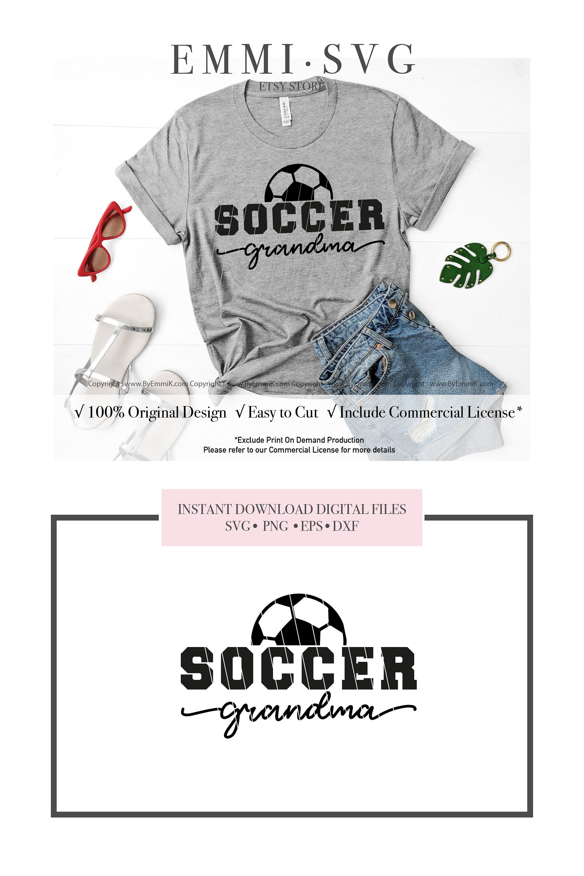 Download Soccer Grandma Svg Loud And Proud Grandma Svg Gift For Etsy