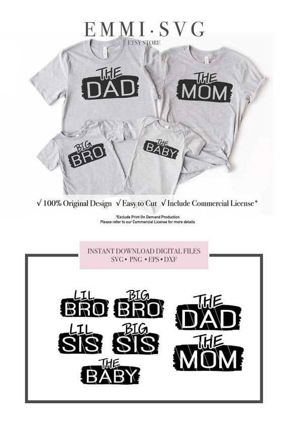 Family Matching T-Shirt Funny The Original Daddy Mommy Family Matching T-Shirt Funny The Original Daddy Mommy