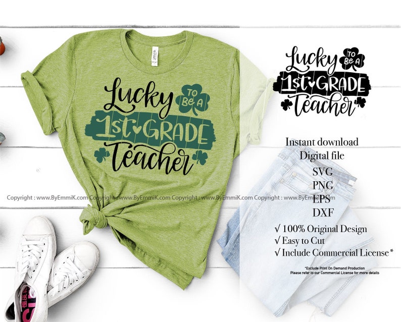 Download Clip Art Art Collectibles Stencil 1st Grade Teacher Svg Free Commercial For Tshirt Lucky Teacher Svg Instant Download Files Teacher St Patrick Svg Vinyl Iron On