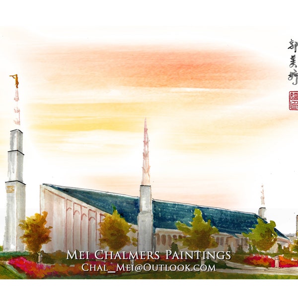 Boise Temple - Etsy
