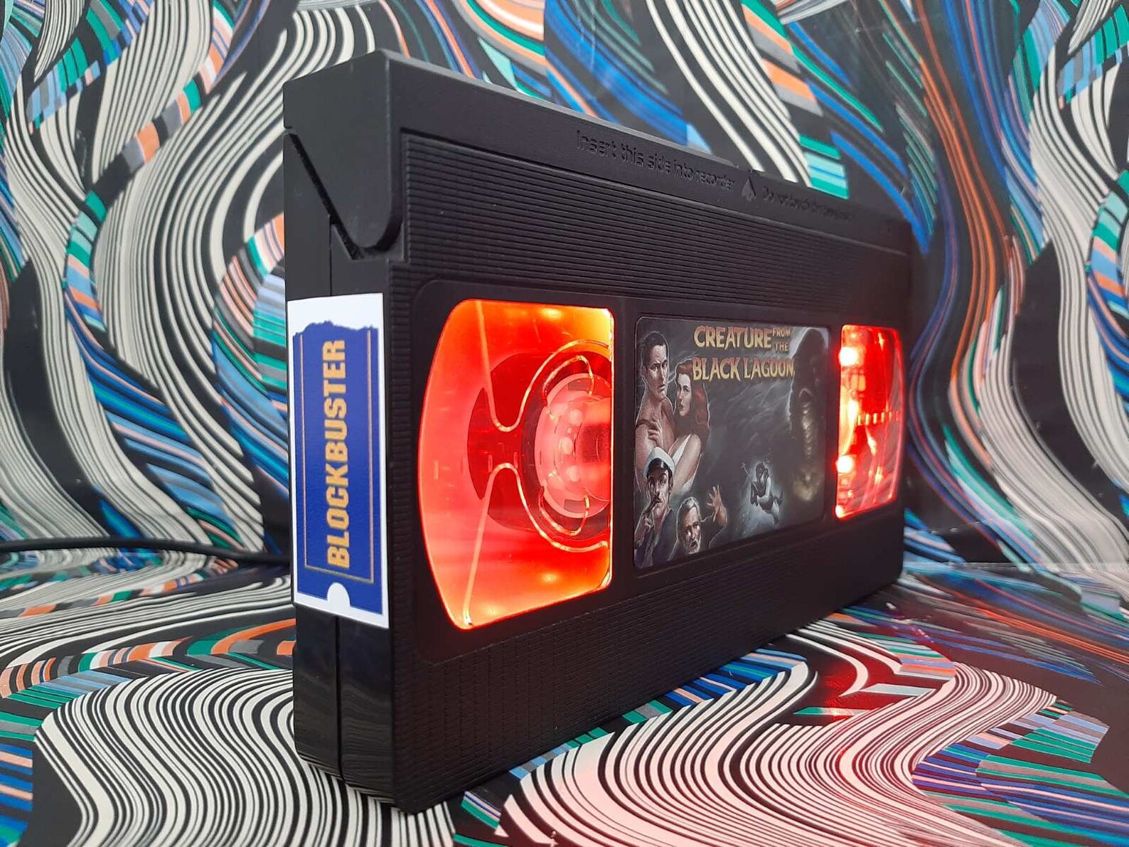 Retro VHS Lamp VHS tapes 70s 80s 90s Christmas Etsy