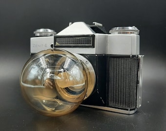 Lámpara de cámara retro, lámpara vintage, regalo para fotógrafos, Navidad, Halloween, accesorio de oficina