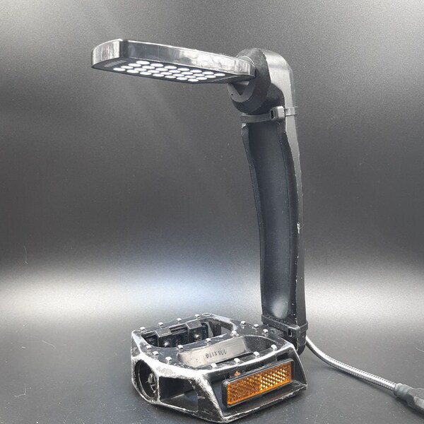 Recycled Bike Lamp Etsy