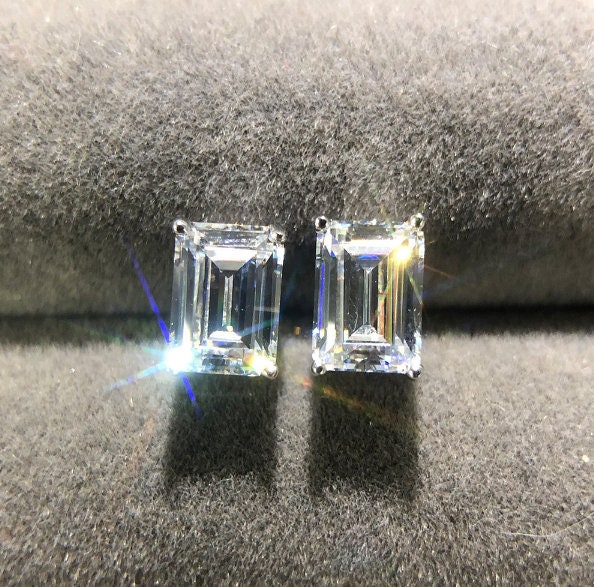 Certified Lab Created Diamond Stud Earrings (2 Ct. Tw.) In 18K White Gold