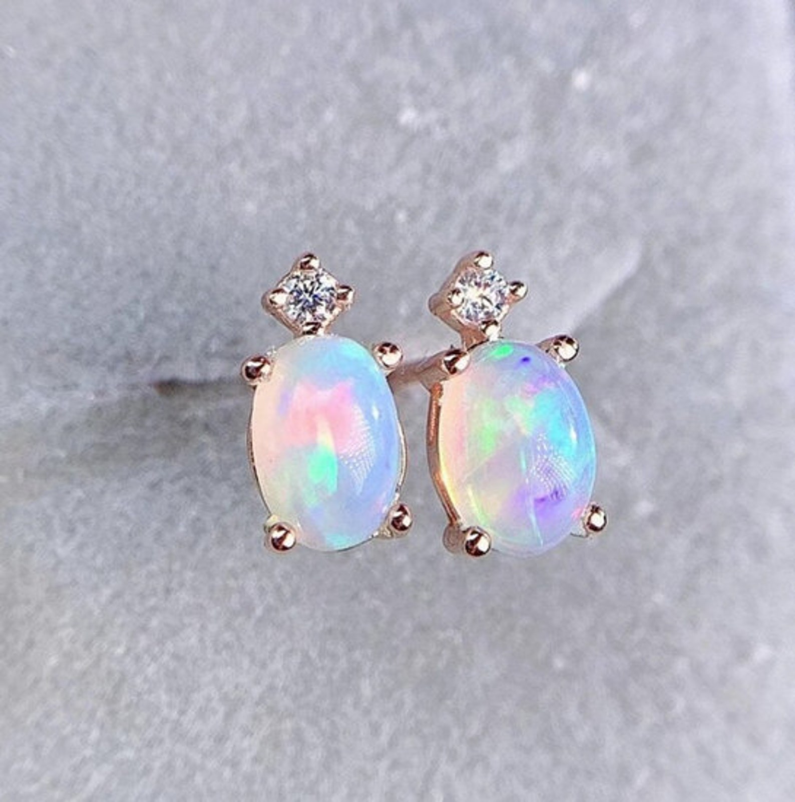 Opal Studs main image 1