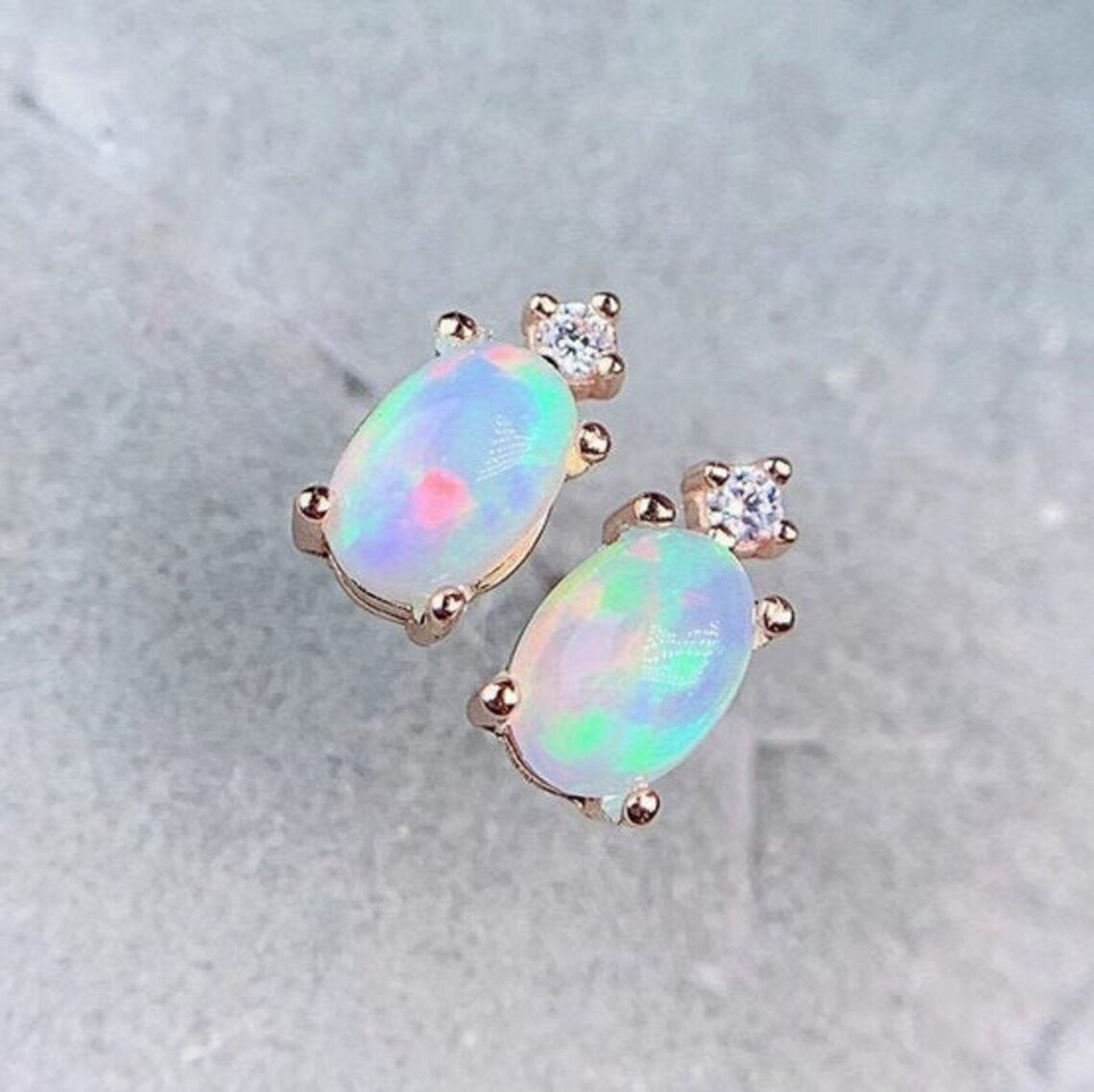 Opal Studs main image 0