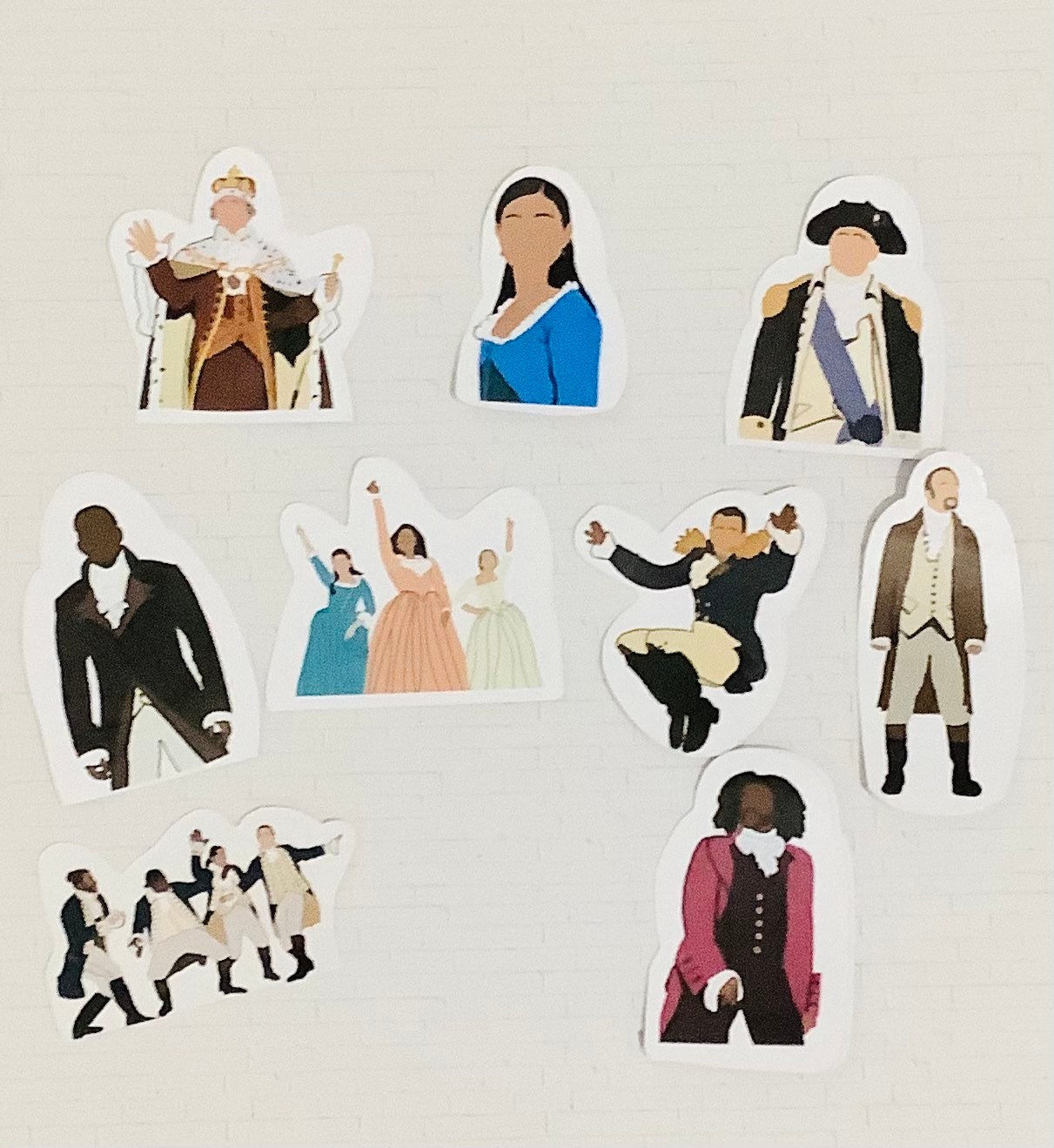 Hamilton sticker pack Etsy