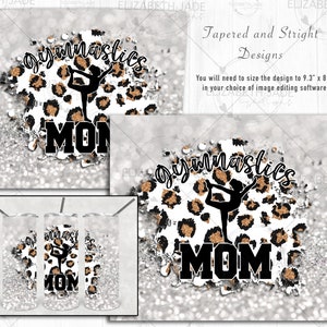 Gymnastics Mom Tumbler Design 20oz. Sublimation
