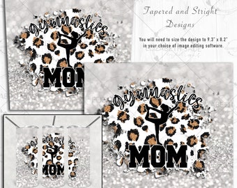 Gymnastics Mom Tumbler Design 20oz. Sublimation