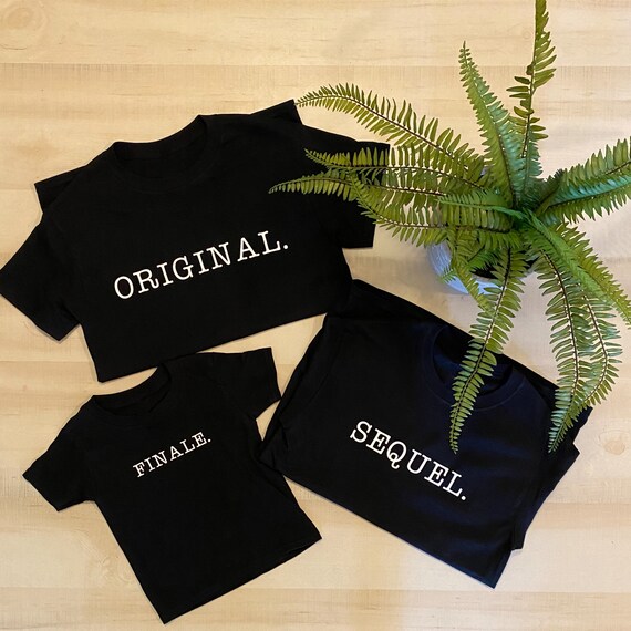 Siblings T-Shirts Original Sequel Finale | Etsy