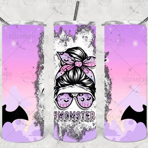 Momster Tumbler Design 20oz. Sublimation