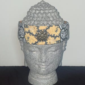 Crown chakra headwear, yoga headband, meditation crown, spiritual clothing