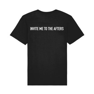 Backprint Afterparty T-shirt | Rave | Drum and Bass | Jungle | DnB | Junglist | Ravers | Party