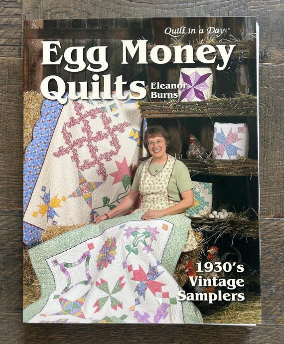Egg Money Quilts by Eleanor Burns Quilt in a Day series pattern book
