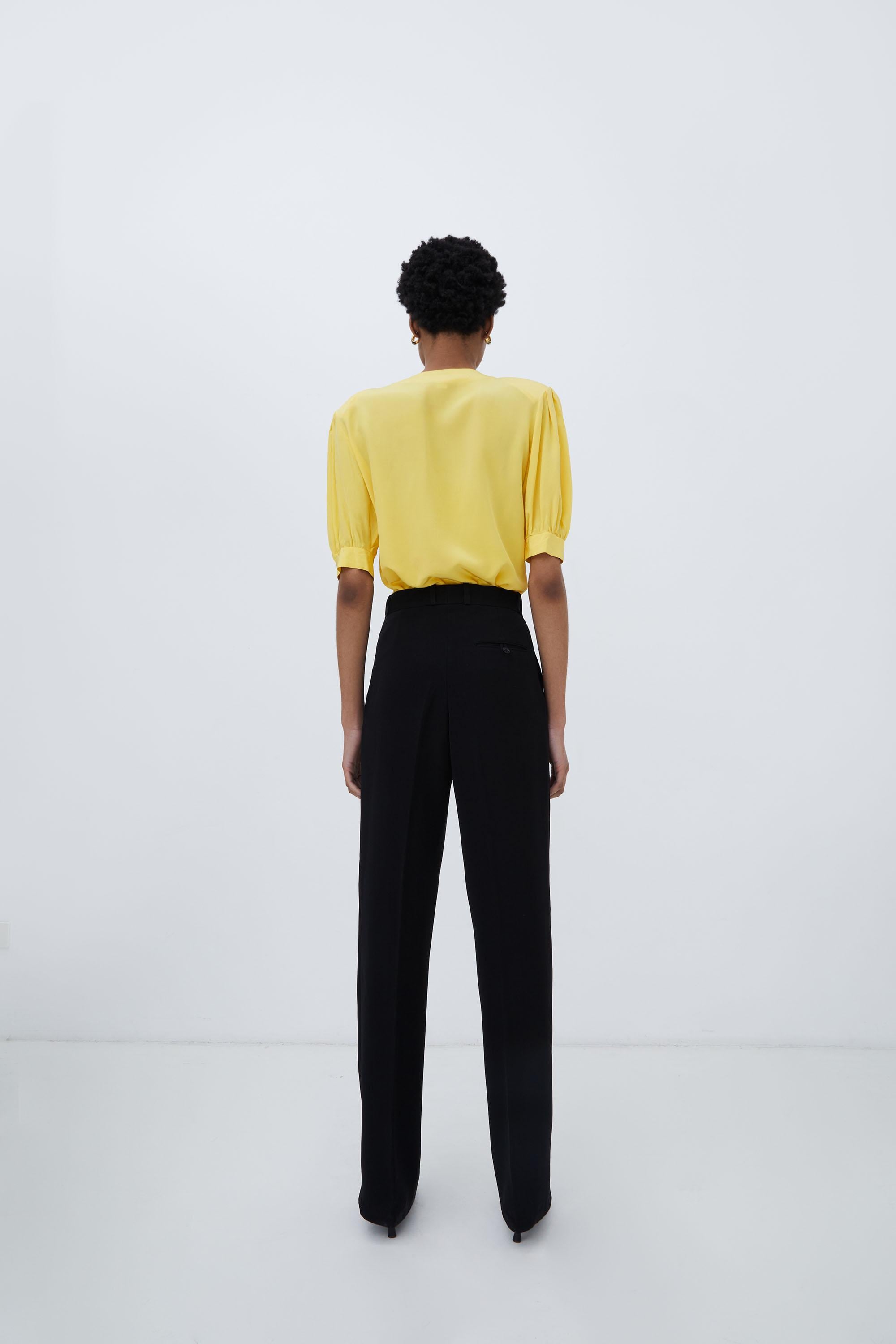 Soft Radiance Yellow Blouse