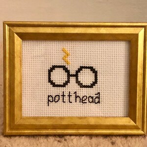 Harry Potter-head Embroidery