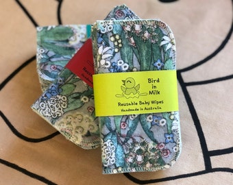 Ready to ship. 2 ply Reusable Wipes, Wash Cloth, Unpaper Towel. Eco Friendly, Zero Waste.