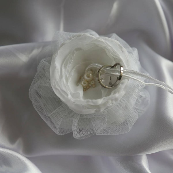 Makramee Ringkissen, Hochzeit,  Makrameeringkissen,  Bohoringkissen,  Bohohochzeit, Boho, Kommunion