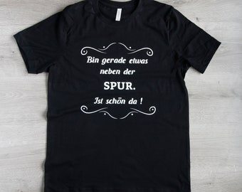 T-Shirt mit  Spruch , schwarzes Damen T-Shirt, T-Shirt in schwarz für Damen mit Spruch