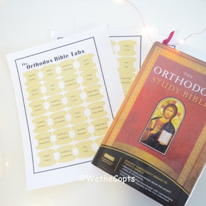 Onglets de la Bible orthodoxe
