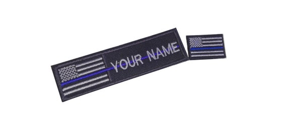 Swat Polizei USA Flagge Dünne Blaue Linie Leo Taktischer Aufnäher