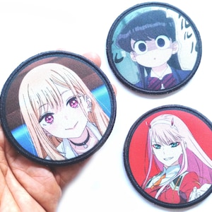 Had some beautiful anime patches made this year available on my