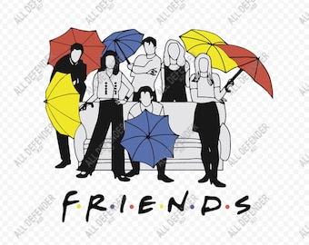 Download Friends tv show svg | Etsy