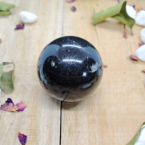 Esfera tourmalina negra 51mm.